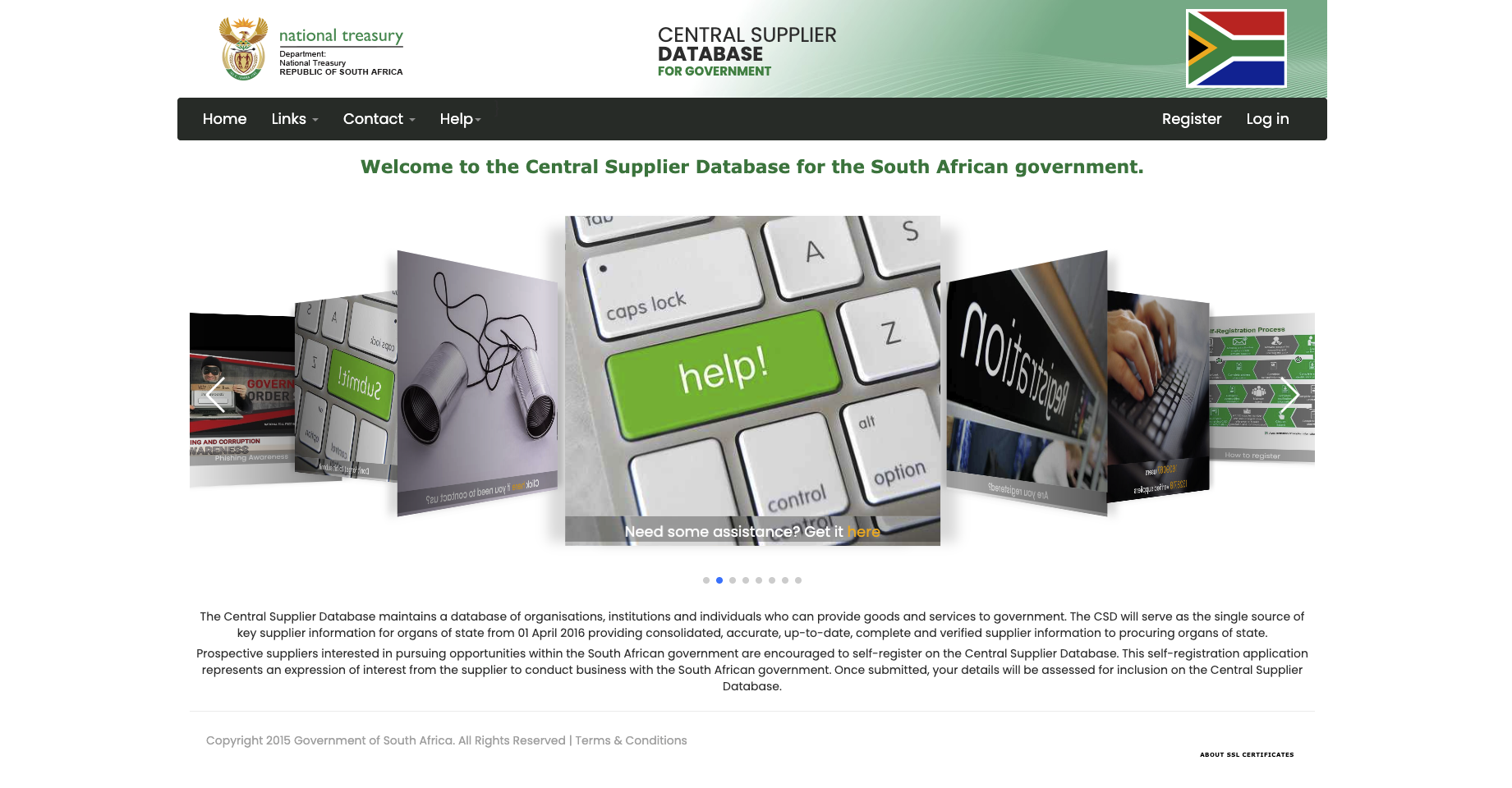 CSD registration
