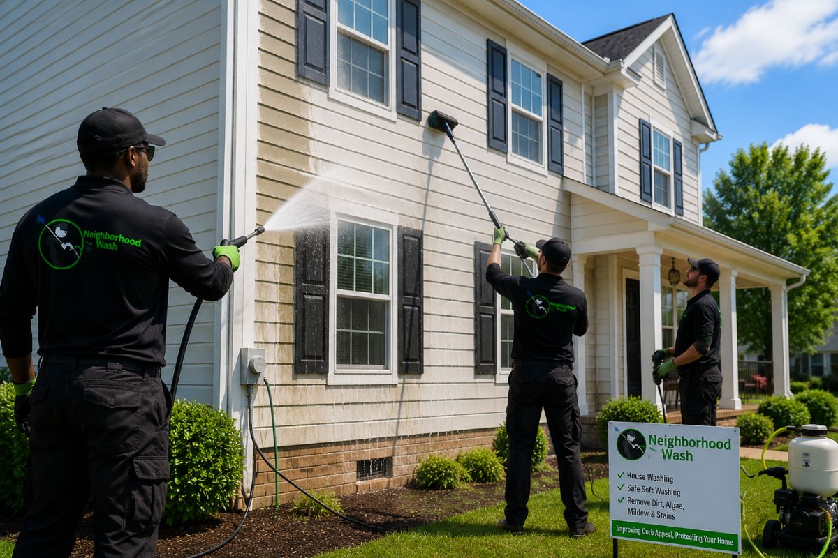 pressure washing roanoke va