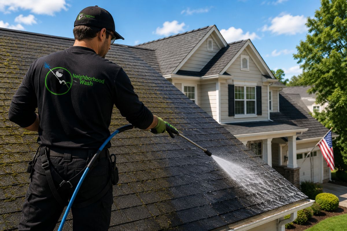 Neighborhood Wash Roof Cleaning